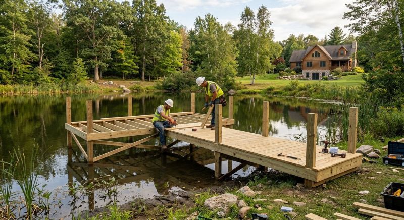 Boat Dock Construction in Alpharetta, GA